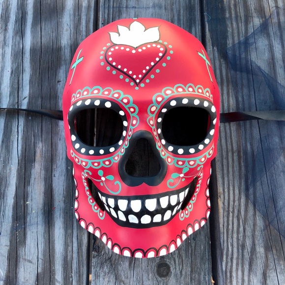 Day of the Dead Skull Mask Masquerade Party - Picture 1 of 1